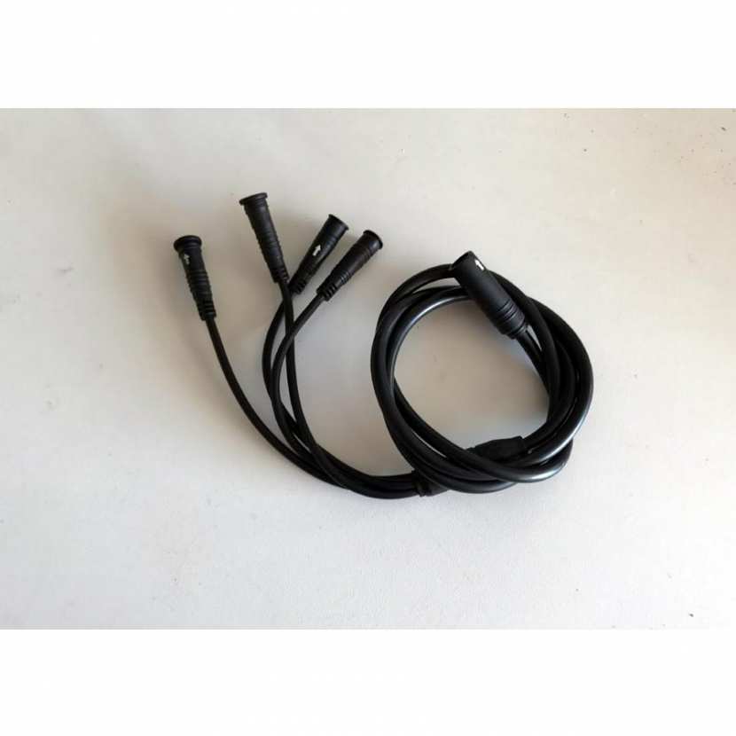 Câble d'extension d'affichage mâle à mâle à 5 broches pour vélo